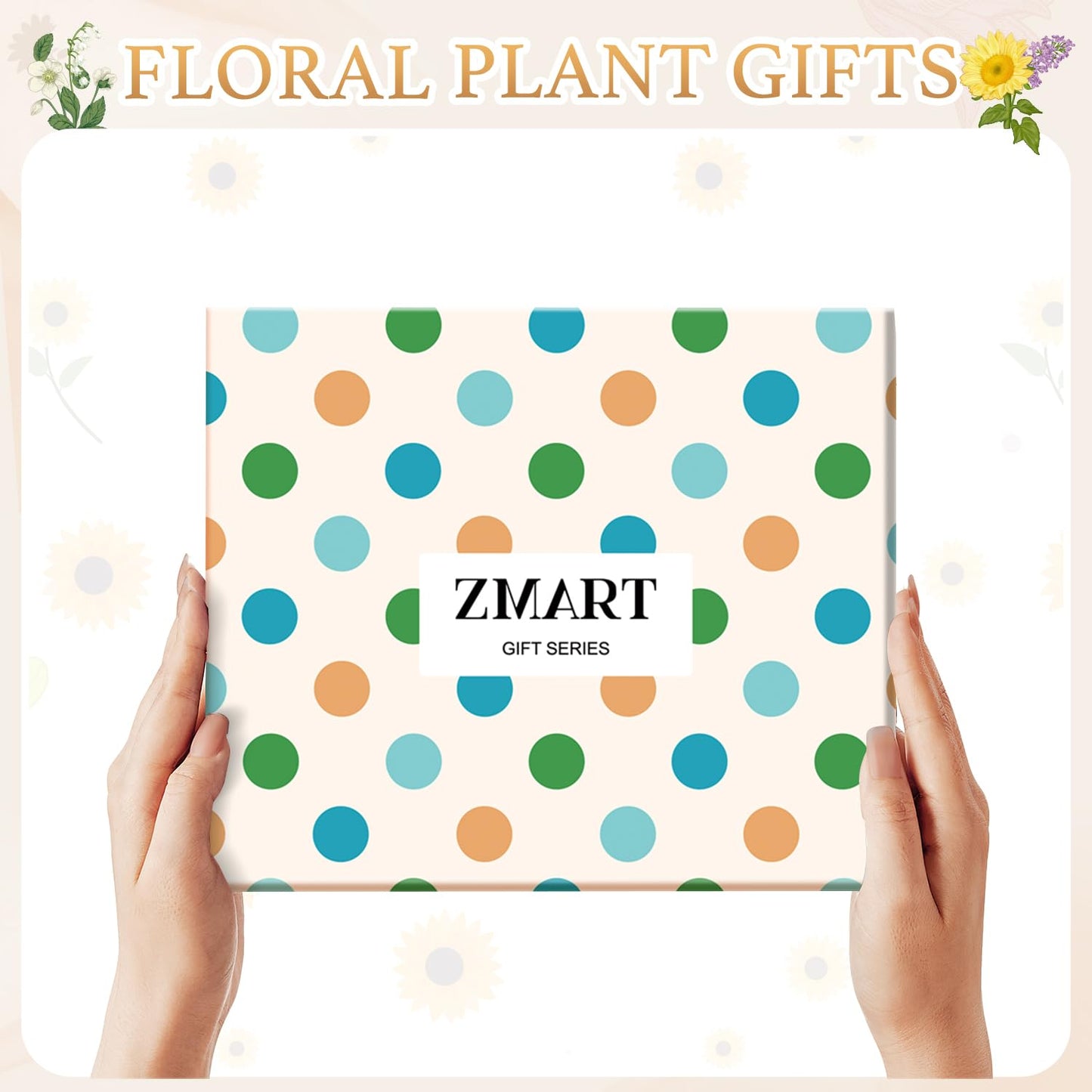 Zmart Plant Gifts - Funny Sunflower Plant Socks, Gardening Gifts for Women
