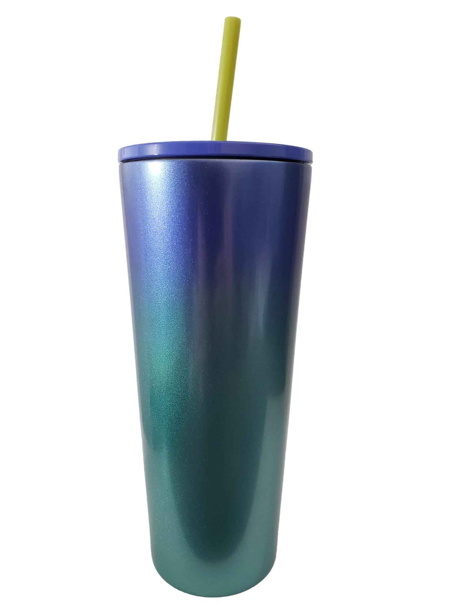 Starbucks Hawaii Collection 24oz Stainless Steel Blue Ombre Tropical Cold Cup