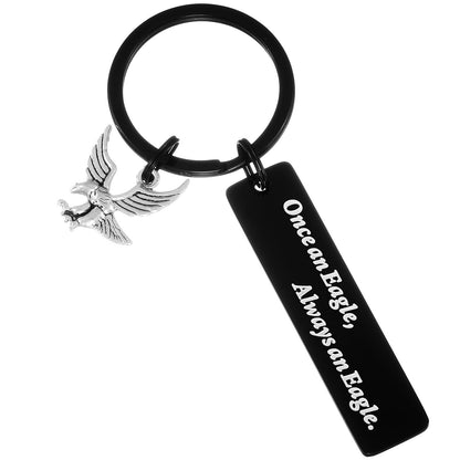 HUTIMY Eagle Scout Teens Christmas Birthday Keychain Gift Ideas Ceremony Boy Scout Key Chain