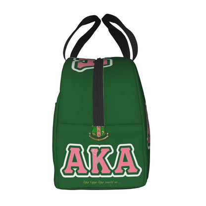 Sorority Gifts Lunch Box Reusable Tote Bag Large Capacity Cooler Bags For Women Men Office Work Picnic Society Gifts