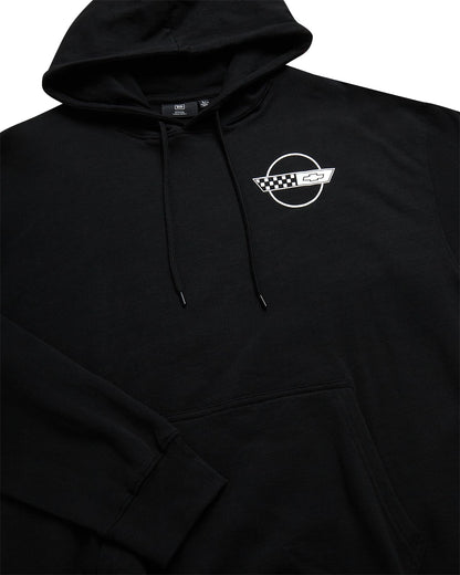 General Motors Chevrolet Corvette Mens Graphic Hoodies - Fleece Pullover Hooded Sweatshirt Cool Streetwear Hoodies (S-XL)