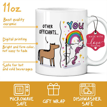 Funny Mug Gifts for Officiants Other Officiants & You Mug - Best Officiant Ever Coffee Mugs, Novelty Gifts for Wedding Day, Officiants Proposal Gift - Wedding Day Must Haves