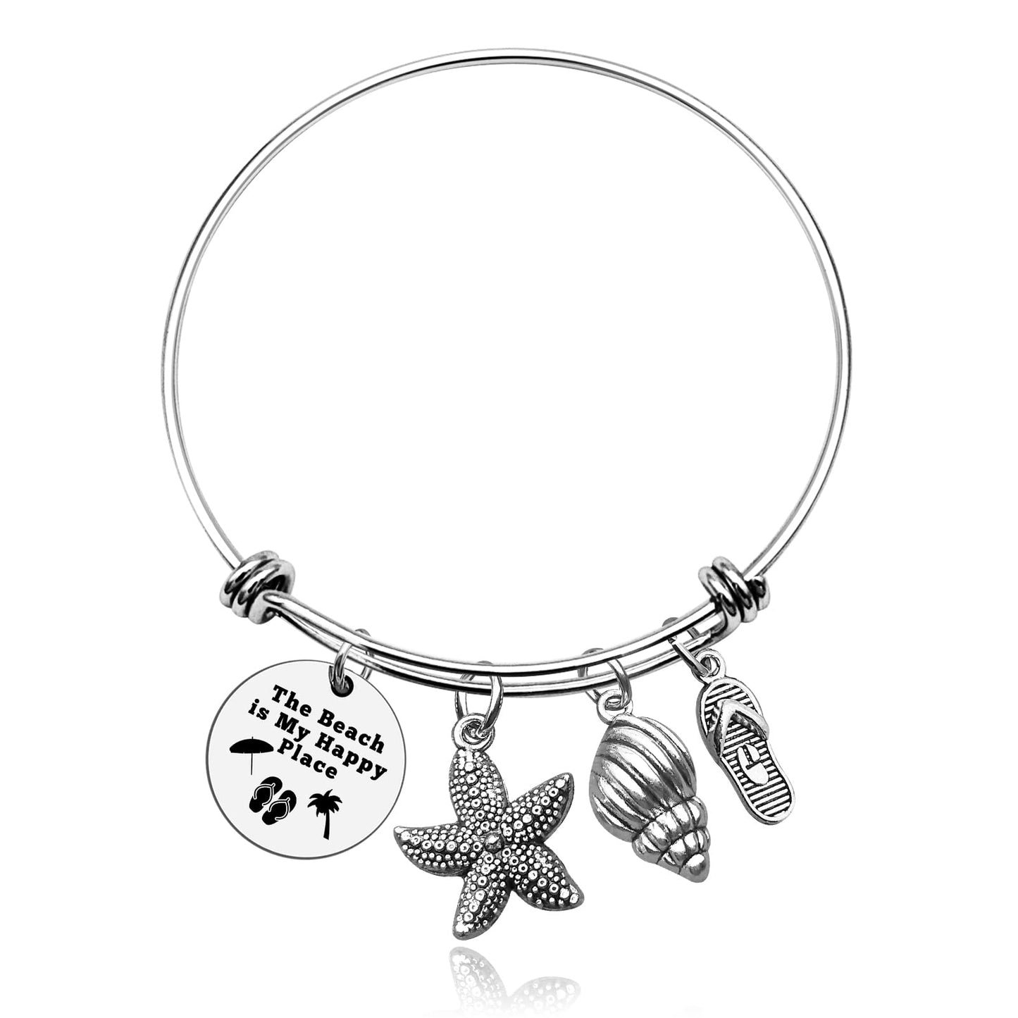 Vadaka Beach Gifts for Women Beach Lover Bracelet Jewelry Beachs Themed Gifts for Friend Ocean Themed Gift for Beachs Lover Birthday Christmas Graduation Gift for Women