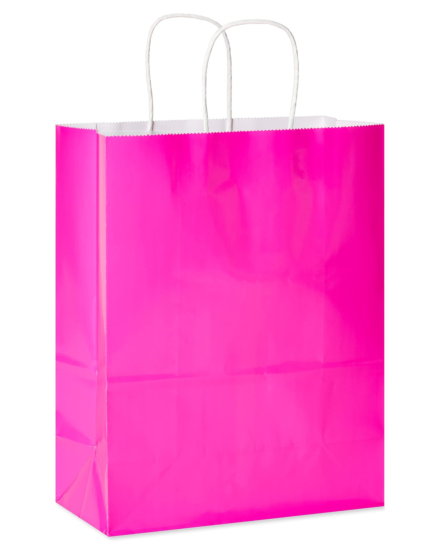 American Greetings 13" 12-Count Large Gift Bags, Pink and Blue Patterns