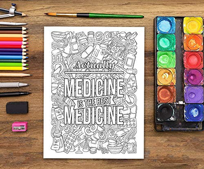 EMS Life: A Snarky Coloring Book for Adults