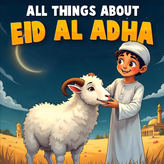 All Things About Eid al-Adha book for kids: A Kid's Guide to the Meaning, Traditions, and Celebrations of the Muslim Festival of Sacrifice
