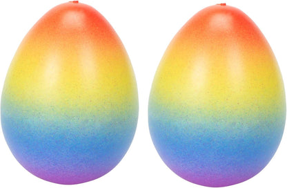YMCtoy - Surprise Growing Hatching Unicorn Rainbow Eggs, Set of 2