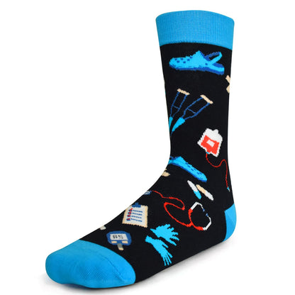 GOLIN Funny Job& Occupation Dress Socks Gifts Idea for Men Women, Novelty Birthday Present for Coworkers Boss