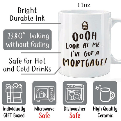 Funny Housewarming Gifts for Women Men, House Warming Gifts for New Homeowner Couple, Closing Mug Gift for Home Buyers, House Warming Mug Gift for New Homeowner Friends 11oz