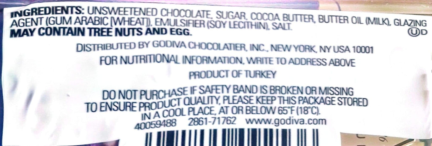 Godiva Choc Box Drk Pearl, 1.5 oz