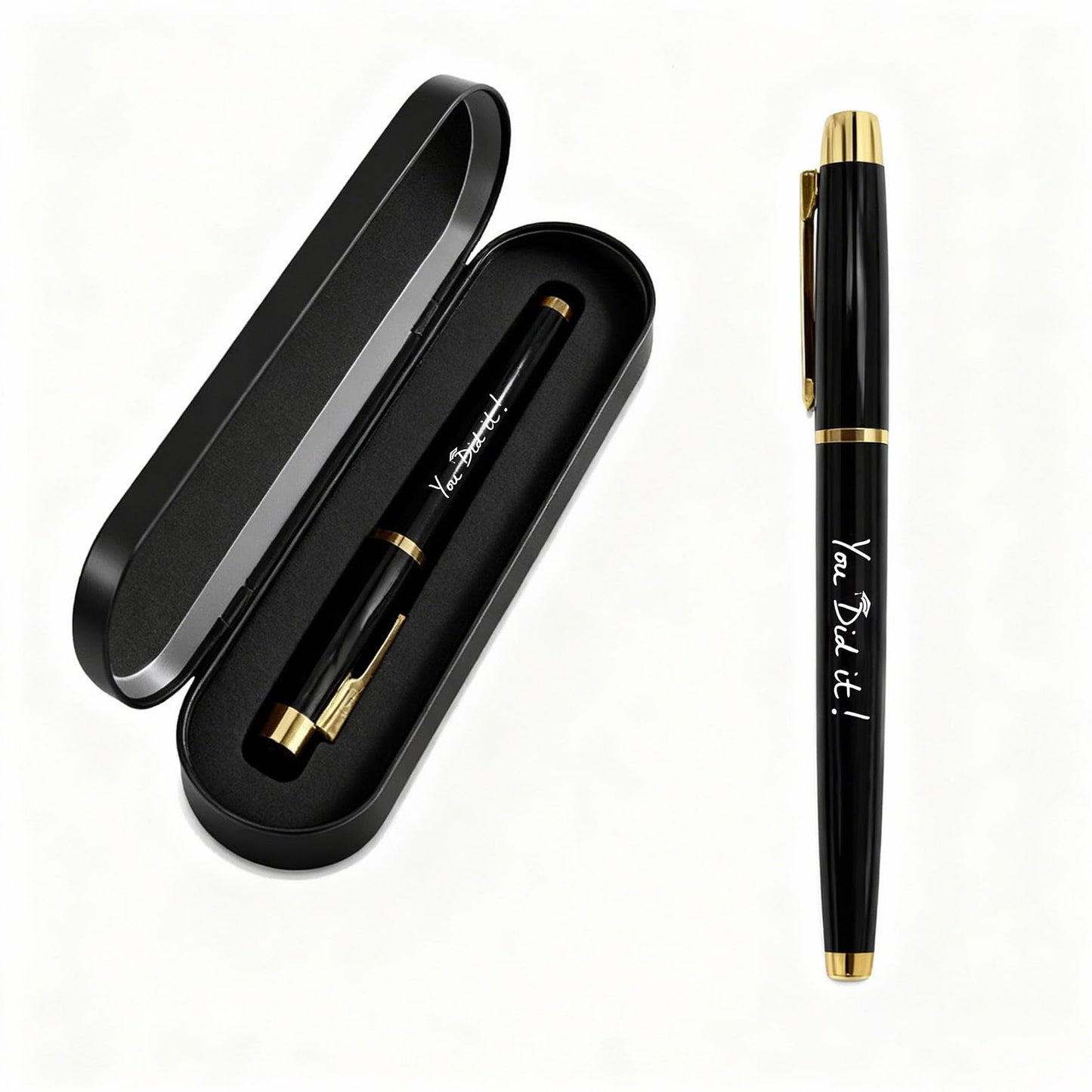 PhD Graduation Gifts - “It’s Dr. Actually” Graduation Gel Pen & Case - Doctorate Graduation Gift for PhD - Class of 2026 Dr. Gift for Men Women