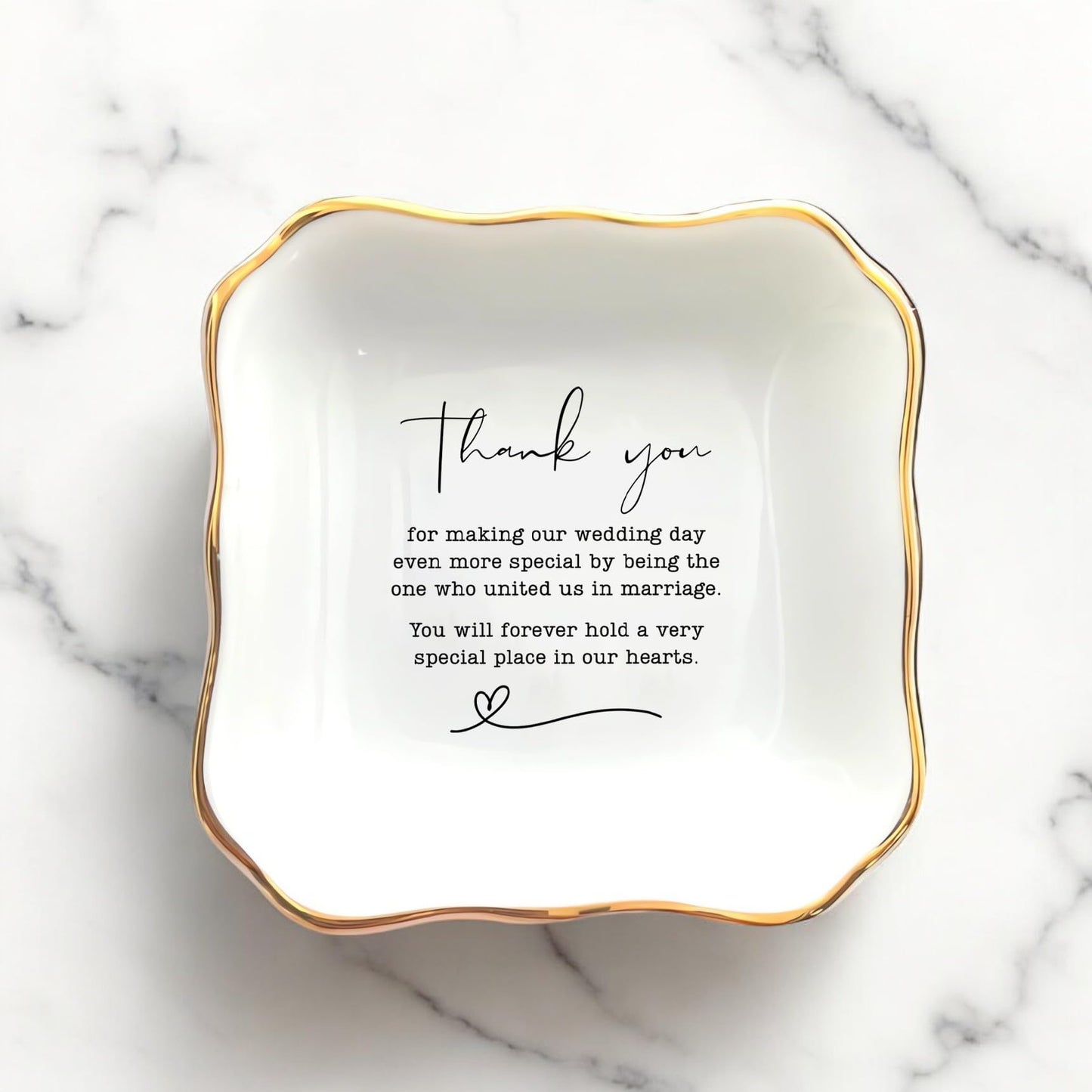 Wedding Officiant Gift, Officiant Ring Dish, Inspirational Gifts for Her, Thank You Officiant Gift, Officiant Woman Gift, Appreciation Gift, Wedding Planner Gift, Pastor Gifts, Officiant Woman Gift