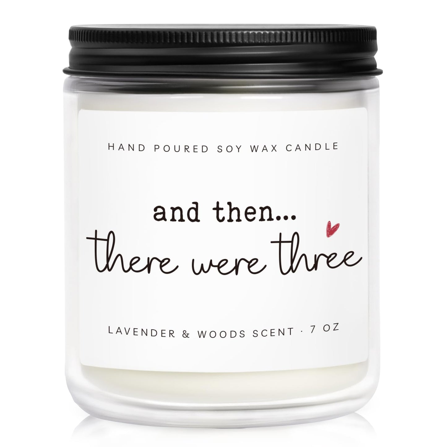 New Mom Gifts, Postpartum Gift for Moms, Gift for New Moms After Birth, New Parents Gifts for Couple, First Time Mom to Be - Lavender Scented Candle 7oz