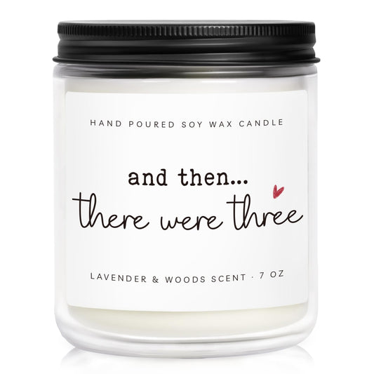 New Mom Gifts, Postpartum Gift for Moms, Gift for New Moms After Birth, New Parents Gifts for Couple, First Time Mom to Be - Lavender Scented Candle 7oz
