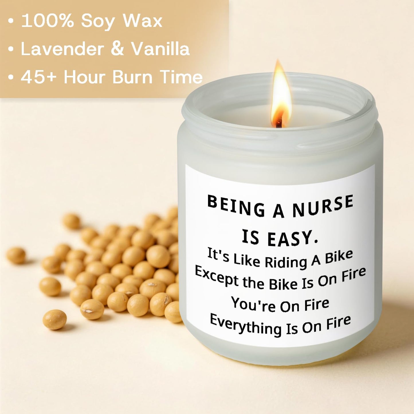 Nurse Gifts for Nurses, Nurses Week Gifts for Women Men Nurse Appreciation Gift for Practitioner Medical Assistant CNA RN LPN, Nursing School Student Graduation Gift for Her Him, Funny Birthday Candle