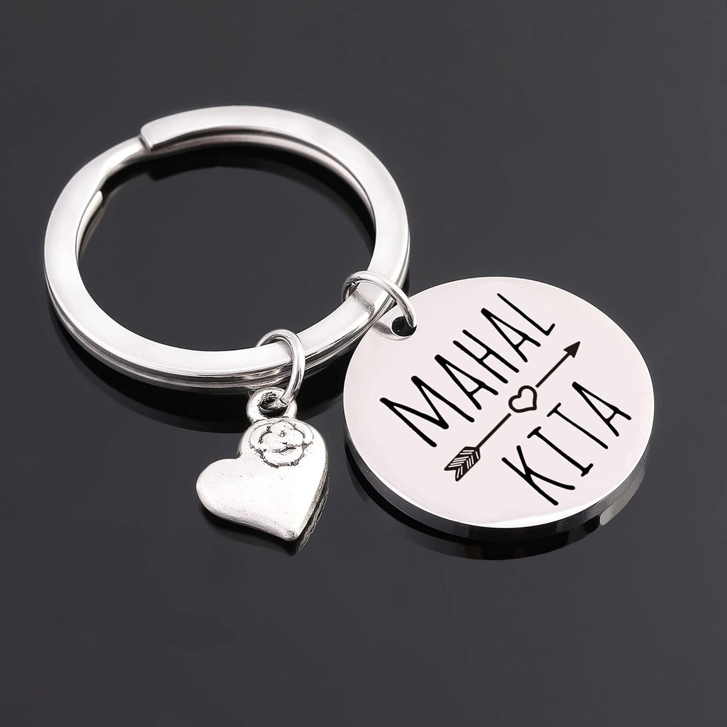 NOTHERS RSZOTW Valentine's Day Keychain Filipino Keychain Husband Gift Valentine's Day Philippines Jewelry Wife Gift