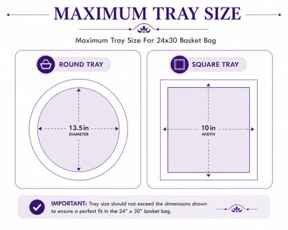 Purple Q Crafts 24" x 30" Cellophane Basket Bags – Pack Of 5 Clear Gift Basket Wrap Bags for Large Baskets, Hampers & Gifts, Extra Large Cello Bags