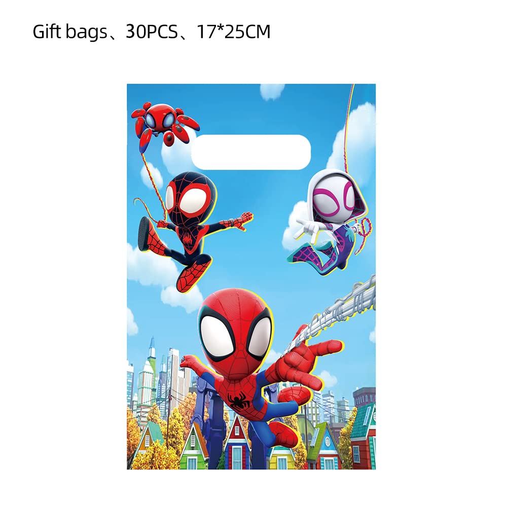Losede 30pcs Birthday Party Gift Bags Candy Bags Goody Bags Birthday Party Supplies Decorations (Style 9)