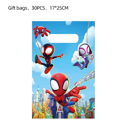 Losede 30pcs Birthday Party Gift Bags Candy Bags Goody Bags Birthday Party Supplies Decorations (Style 9)