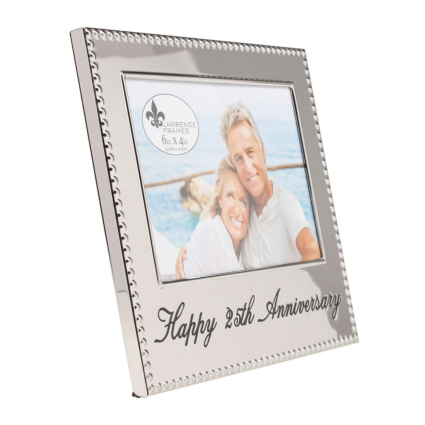 Lawrence Frames 4x6 Happy 25th Anniversary Picture Frame (290064)