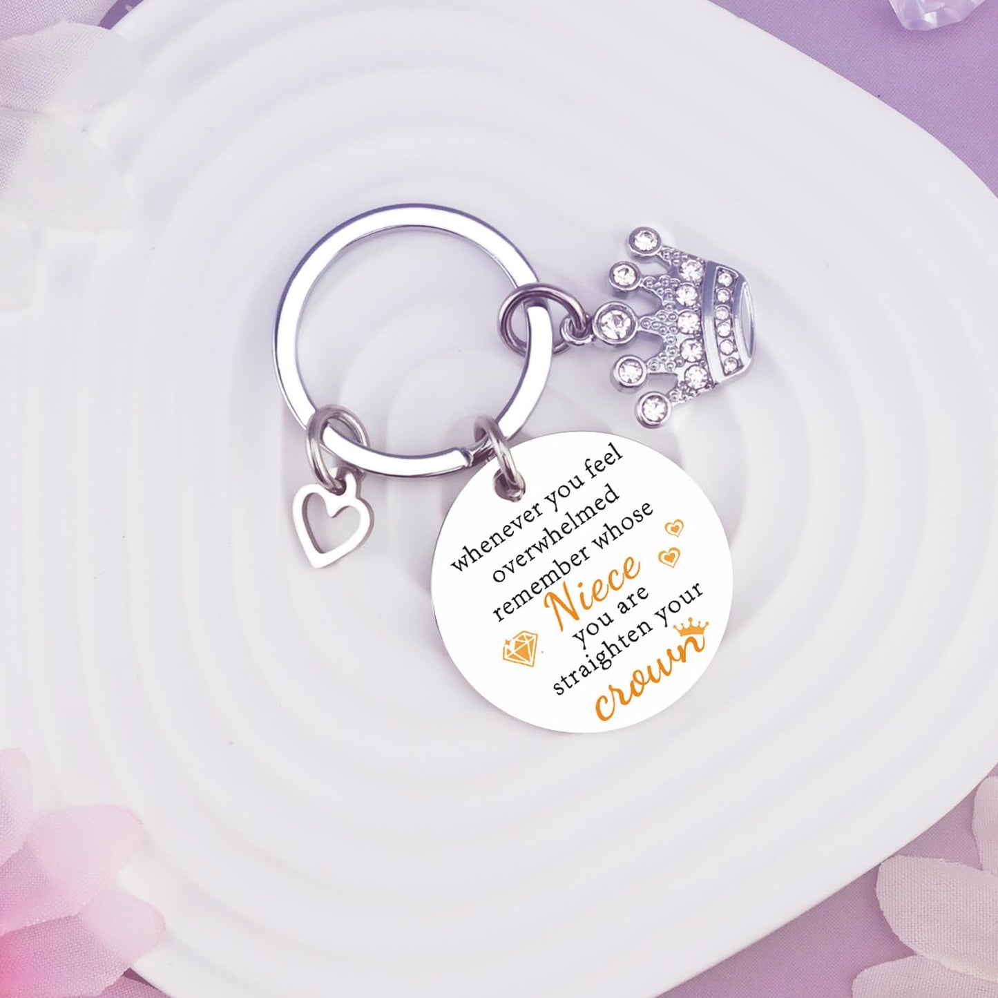 Niece Gifts From Auntie Birthday Gifts for Nieces From Aunt Uncle To My Niece Keychain Mothers Day Graduation Gift for Nieces Adult