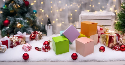 Oletx 24 Pcs Colorful Paper Gift Boxes, Small Candy Boxes Bulk, 3x3x3 inch Gift Box with Lids, Goodie Treat Boxes for Party Favors, Birthday Gifts, Wedding Gifts