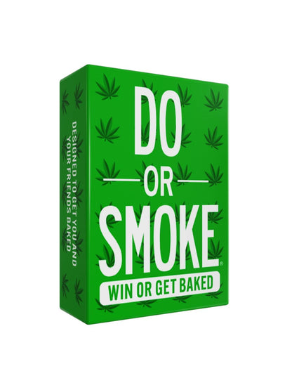Do or Smoke Party Game for Adults - 250 Challenge Cards, Easy to Play, Great Stoner Gift