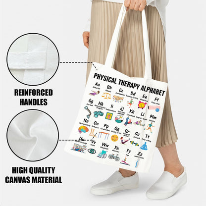 Mental Health Tote Bag for Women, Psychology Gifts for Counselor Therapist Canvas Tote Bag Double-Sided Print