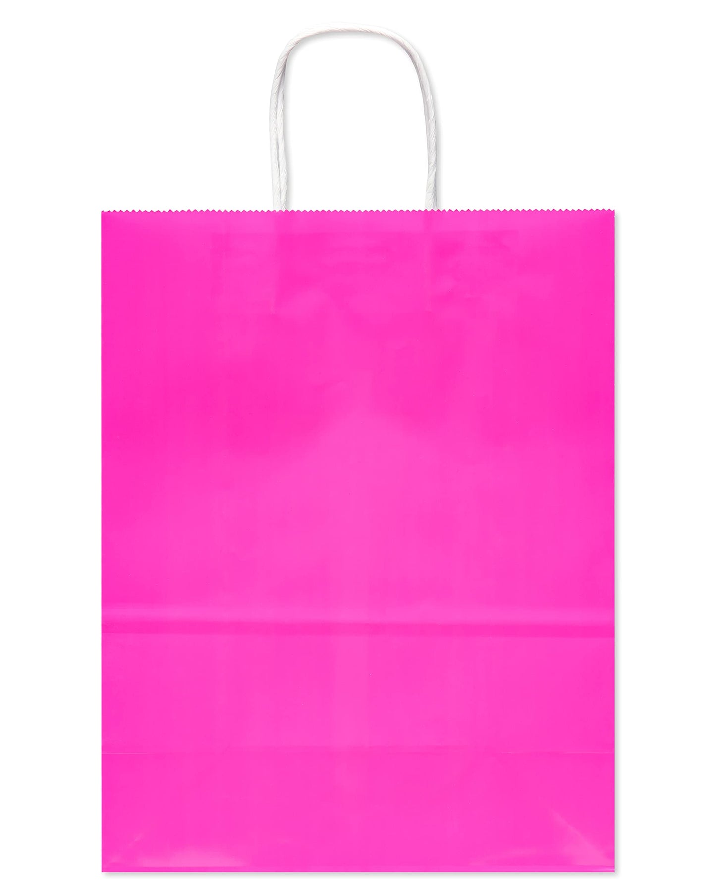 American Greetings 13" 12-Count Large Gift Bags, Pink and Blue Patterns