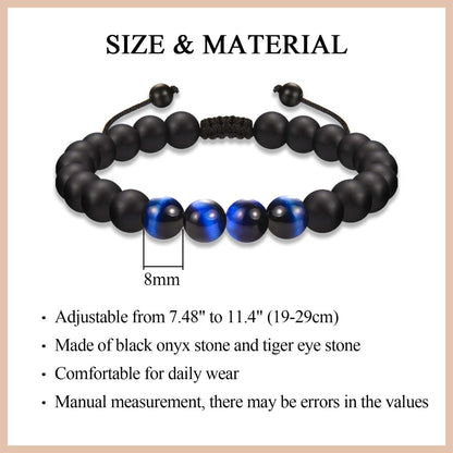 13th 16th 18th 21st 30th 40th 50th 60th Birthday Gifts for Boys Men Him, 11-21 30-60 Year Old Boy Male Man Birthday Gifts Birthday Bracelet for Son Brother Grandson Nephew Dad Husband Friend Boyfriend