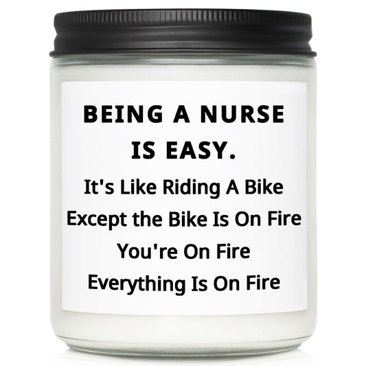 Nurse Gifts for Nurses, Nurses Week Gifts for Women Men Nurse Appreciation Gift for Practitioner Medical Assistant CNA RN LPN, Nursing School Student Graduation Gift for Her Him, Funny Birthday Candle