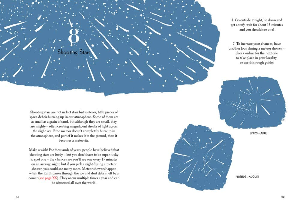 50 Things to See in the Sky: (illustrated beginner's guide to stargazing with step by step instructions and diagrams, glow in the dark cover) (Explore More)