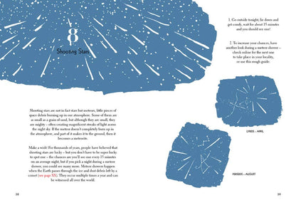 50 Things to See in the Sky: (illustrated beginner's guide to stargazing with step by step instructions and diagrams, glow in the dark cover) (Explore More)