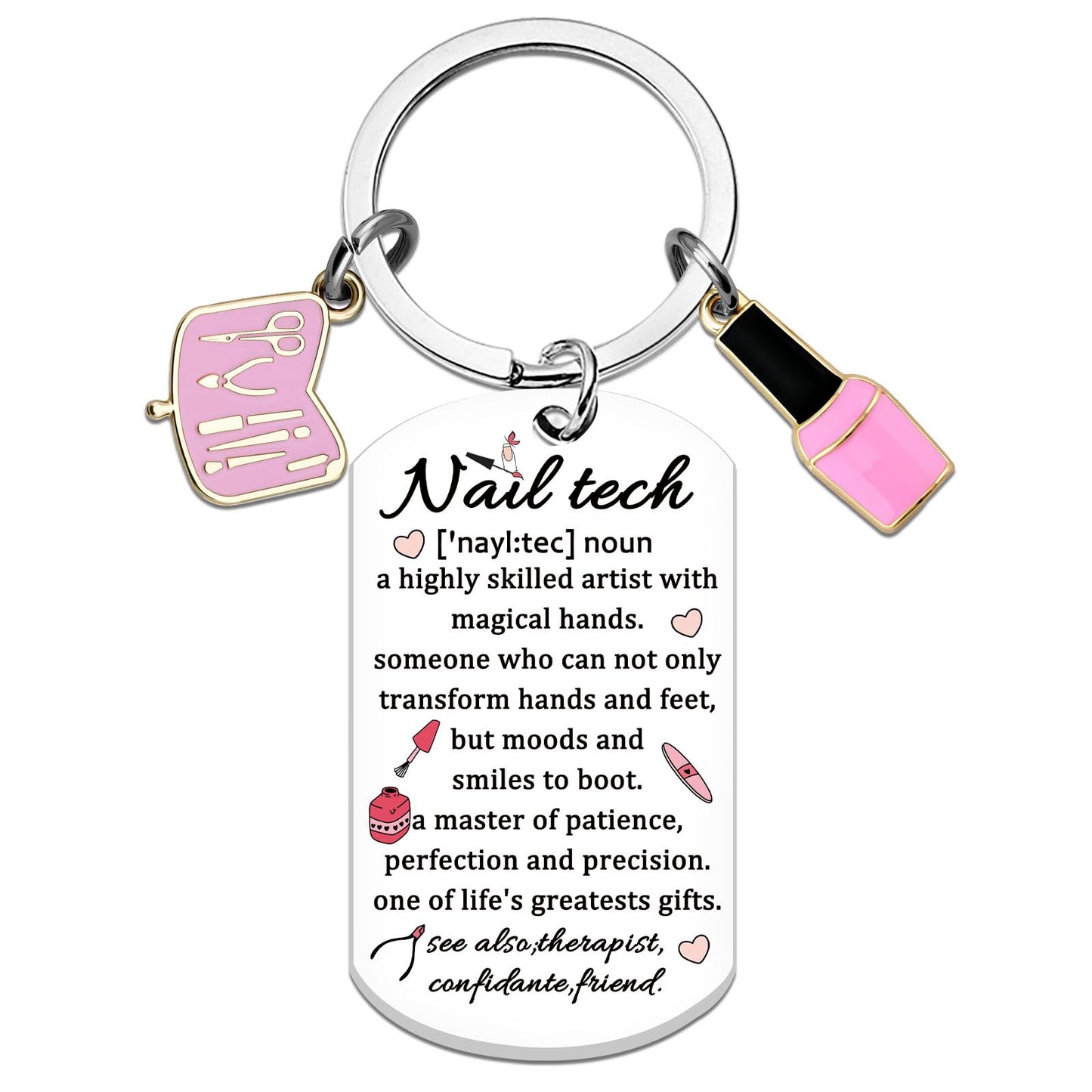 Nail Tech Gift For Women Thank You Gifts For Manicurist Nail Technician Graduation Christmas Birthday Present For Beautician Nail Stylist Accessories