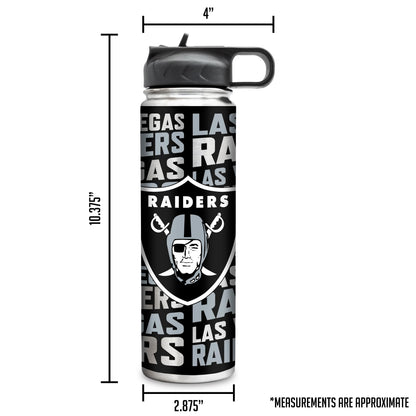 Rico Industries NFL Football Stainless Steel Tumbler with Lid - Great For Coffee, Tea, Water or Cocktails