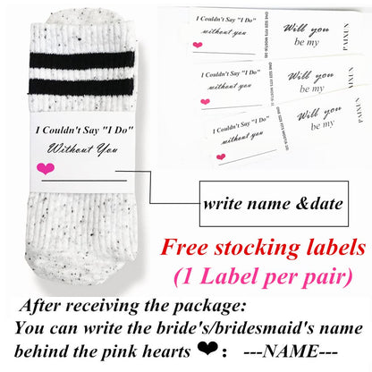 Bridesmaid Gifts For Women Wedding Gifts Proposal Set Bachelorette Party Favors Decorations Bride Socks…