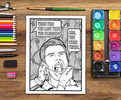 Dental Life: A Snarky Coloring Book for Adults