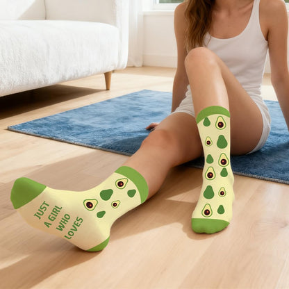 Gifts for Women Girl,Fruit Funny Socks - Christmas Birthday Fruit Gifts for Teen Girl Girlfriend Sisters Daughter