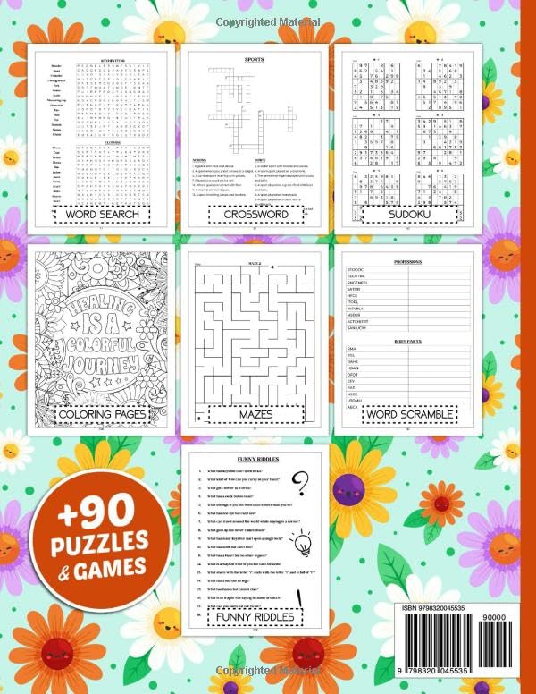 I Have a New Knee and I'm Ready to Use It - Knee Surgery Activity Book: Fun and Engaging Activities for Women Recovering from Knee Surgery (With Over 90 Puzzles and Games)