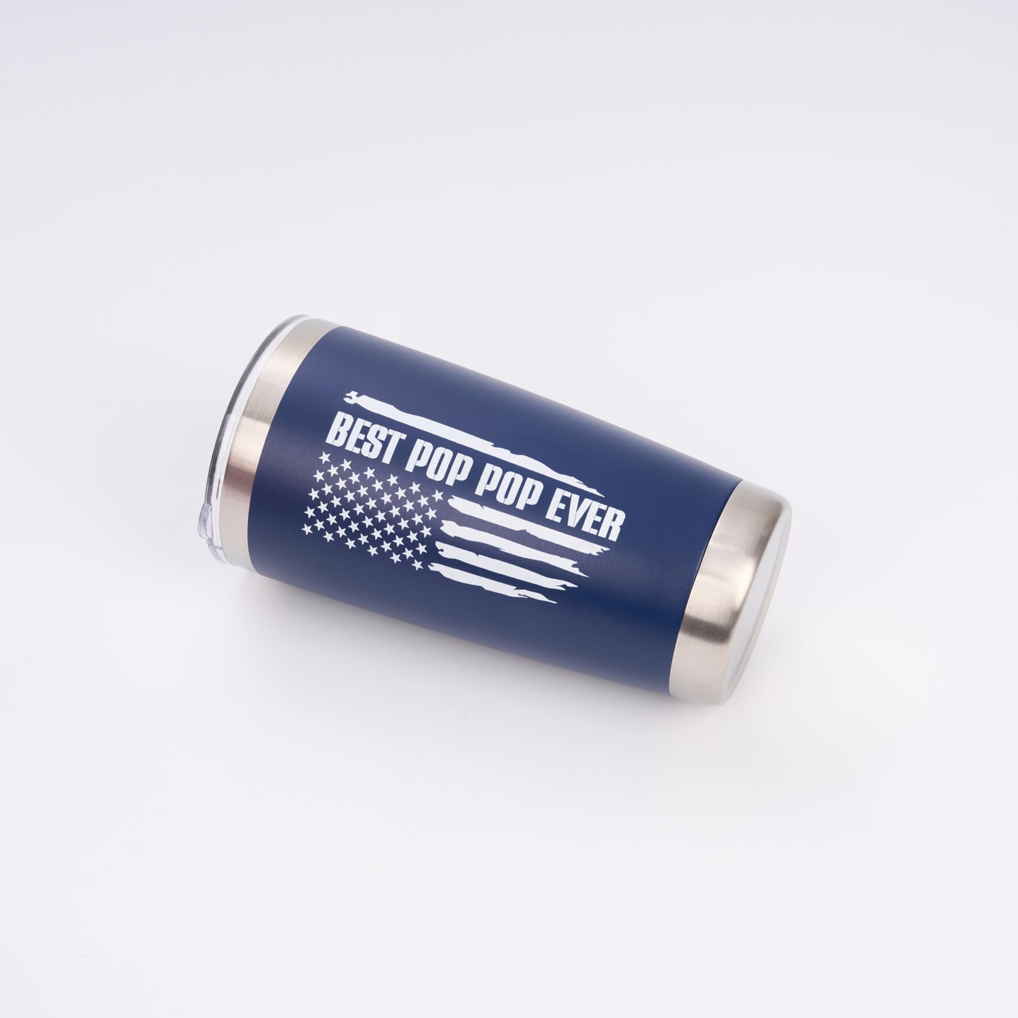 Pop Pop Gifts - Gift for PopPop from Grandkids - Fathers Day Christmas Birthday Gifts Idea - Tumbler 20Oz Stainless Steel