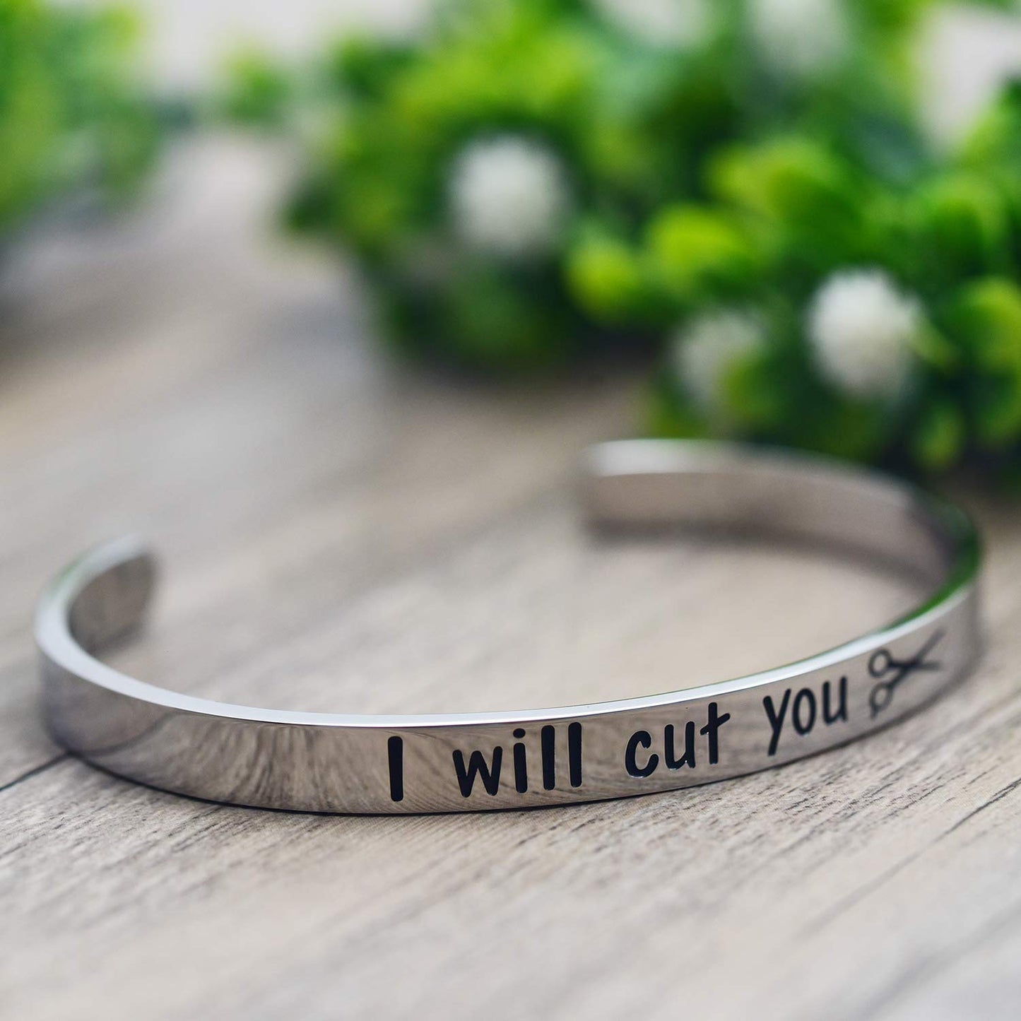 Melix Home Cosmetology Graduation Gift 2022 I Will Cut You Bracelet Gifts For Hairdresser Stylist Cosmetology Student