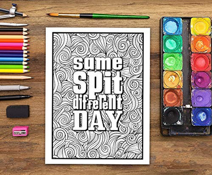 Dental Life: A Snarky Coloring Book for Adults