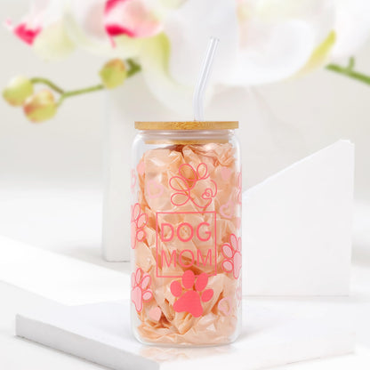 Bayelove Dog Mom Gifts for Women Best Dog Mom Gifts Dog Gift Basket Cool Gifts for Dog Lovers Include Canvas Tote Bag Glass Cup Keychain Socks Gift Card for Birthday Christmas Mothers Day