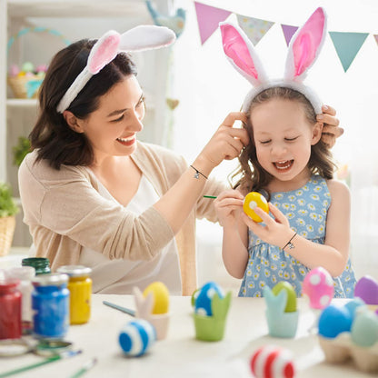 Easter Gifts for Girls, Easter Basket Stuffers Adjustable Bunny Gifts for Teens Adults Women (Style-A (2pcs))
