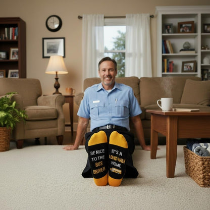 Zmart Gifts for Cheerleader Social Worker - Bus Driver Realtor Sewing Socks