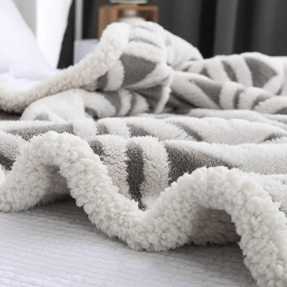 LOMAO Sherpa Fleece Blanket for Mom Cozy Soft Throw Blanket for Women Men Birthday Gifts Dual Sided Couch Sofa Bed Blanket (Grey,51x63)