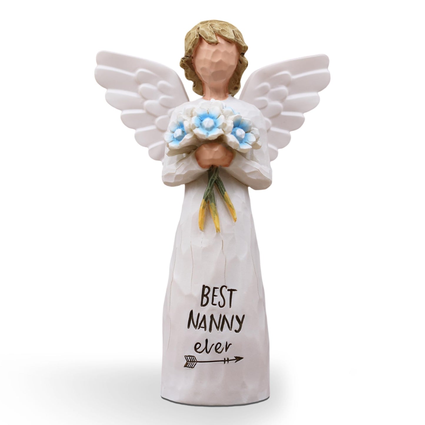AUKEST Nanny Gifts, Gifts for Nanny, Gift for Grandma on Mothers Day, Sculpted Hand-Painted Figure