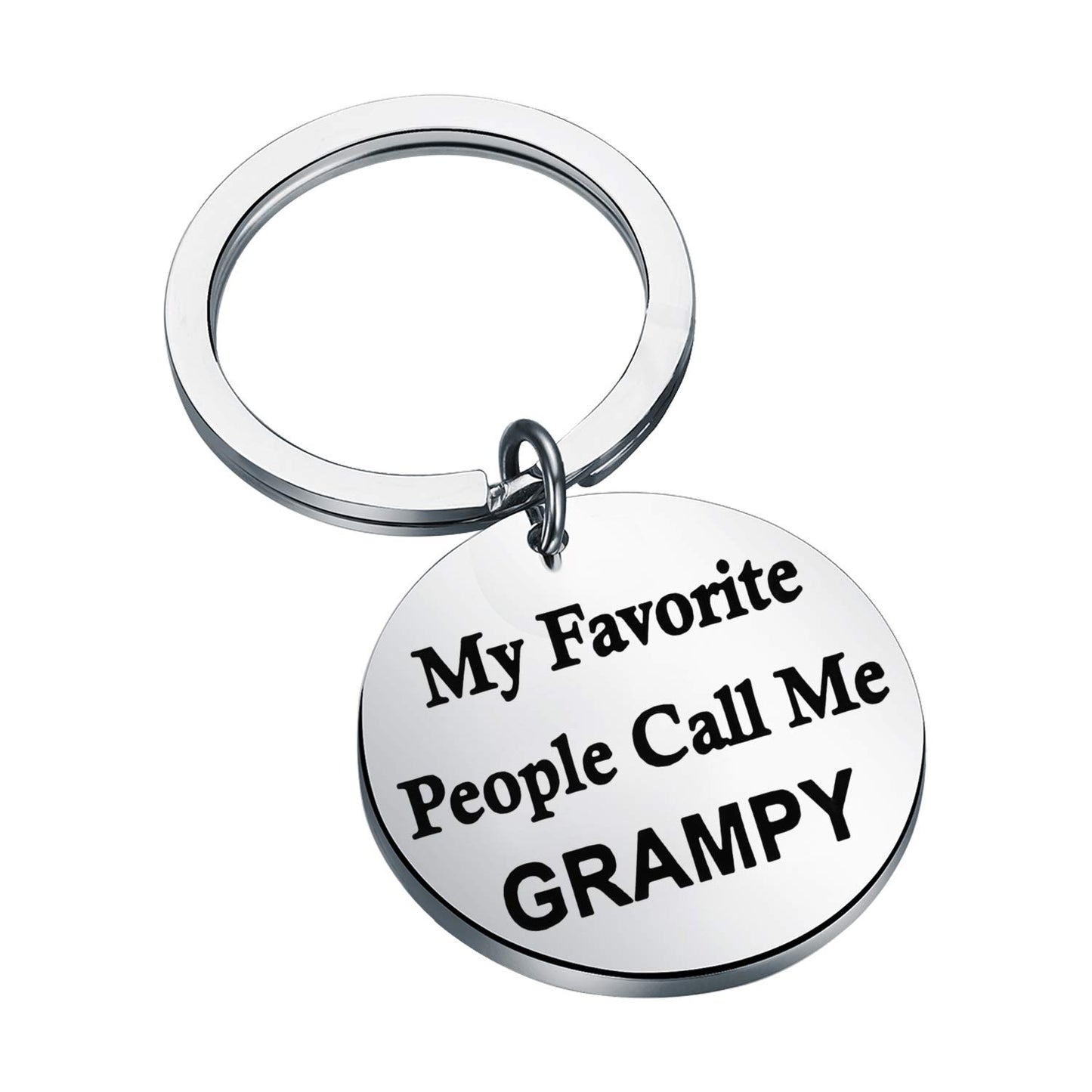 Father's Day gift Grampy Gift My Favorite People Call Me Grampy Keychain Grandpa Gift Grandfather Gift