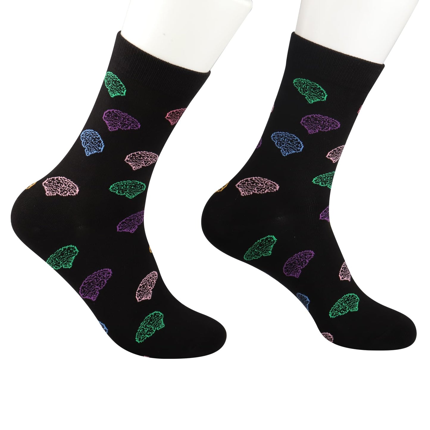 G2TUP 2 Pair Neuroscience Gift Brain Socks Neuroscience Themed Gift Neuroscientist Science Socks Neurology Nurse gift