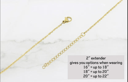 DistinctlyIvy Track Gift Necklace Runner Marathon - Gold Charm Jewelry Minimal Simple Running Shoe - Custom Chain Length She Believed - DII